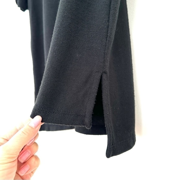 Banana Republic t-shirt with crew neck & short sleeves, high-low hem,  loose fit - Picture 6 of 10